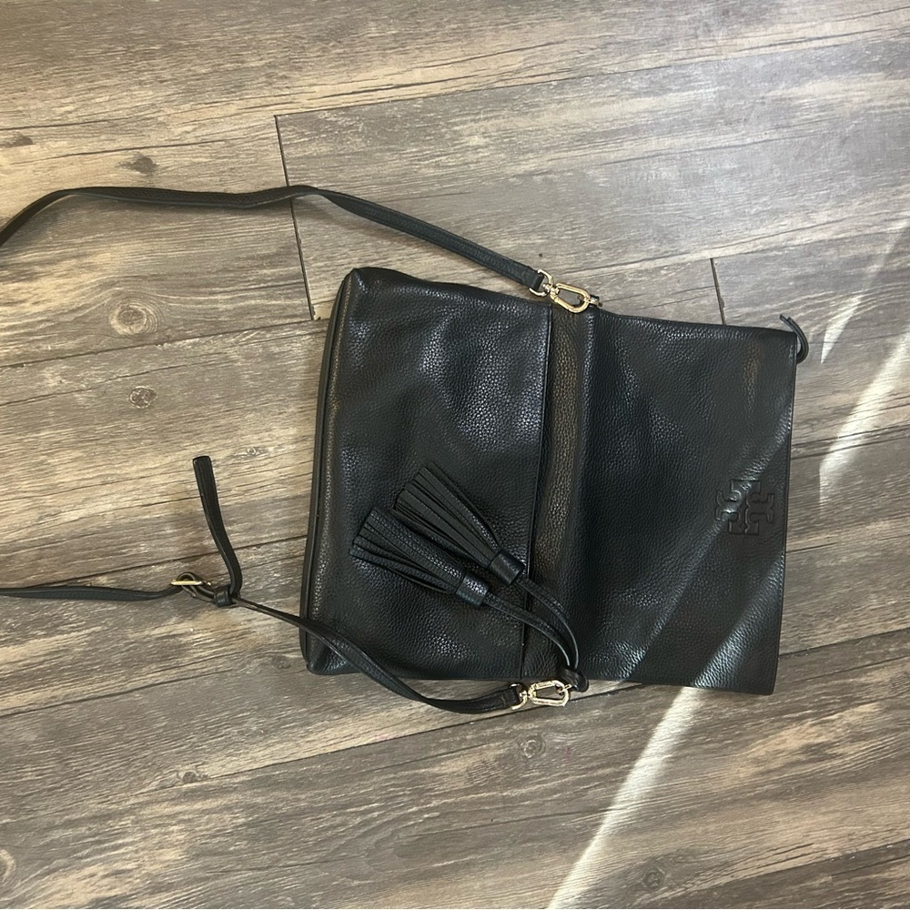 Tory Burch Thea fold over crossbody bag - Picture 2 of 6